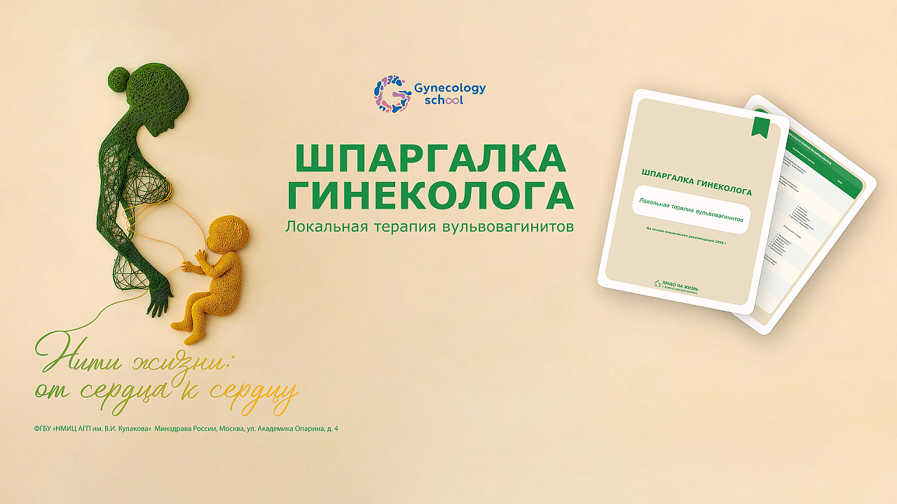 Локальная терапия вульвовагинитов: систематизированный подход к выбору препарата